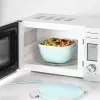 Hama 00181585 Fiambrera Recipiente para almuerzo 1,7 l polipropileno (PP), silicona gris, azul claro 1 ud.