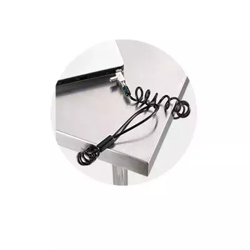Candado de seguridad portátil Kensington Slim N17 2.0 para ranuras en cuña
