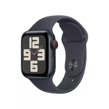 Smartwatch Apple Watch SE GPS + Cellular 40 mm caja de aluminio Midnight con correa deportiva Midnight – S/M