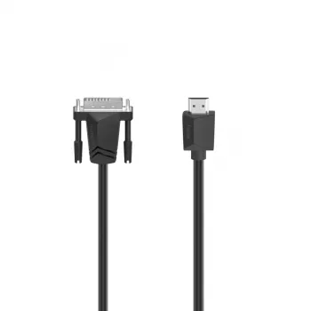 Cable DVI Hama 00200715 1,5 m HDMI Type-A (estándar) DVI-I negro