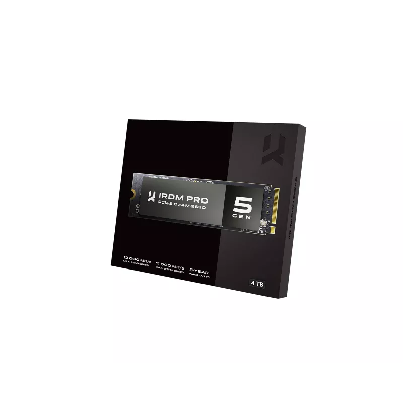 SSD Goodram IRDM PRO GEN 5 4TB M.2 PCIe 5.0 NVMe IRP-SSDPR-P54S-4K0-80