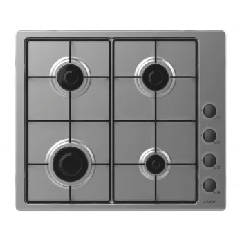 Placa gas Candy Smart CHW6LBX/4U acero inoxidable integrable 60 cm 4 zona(s)