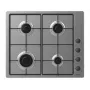 Placa gas Candy Smart CHW6LBX/4U acero inoxidable integrable 60 cm 4 zona(s)