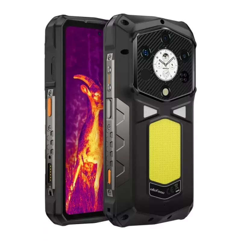 Smartphone UleFone Armor 29 Pro Thermal 5G 16/512GB smartphone robusto con cámara térmica, 16GB RAM, 512GB almacenamiento