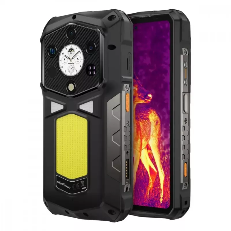 Smartphone UleFone Armor 29 Pro Thermal 5G 16/512GB smartphone robusto con cámara térmica, 16GB RAM, 512GB almacenamiento