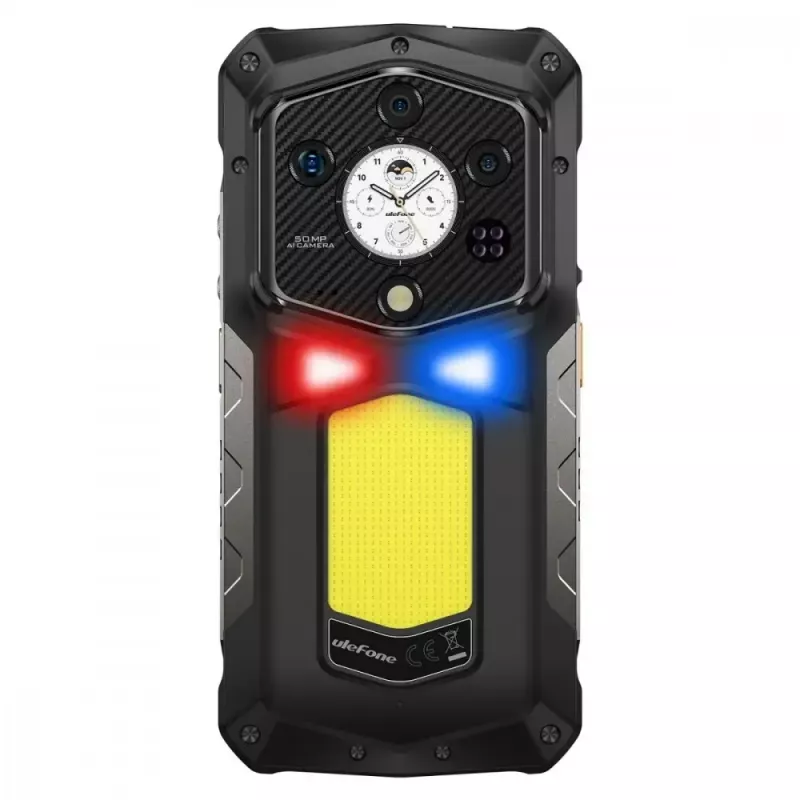 Smartphone UleFone Armor 29 Pro 5G 16/512GB negro, robusto 5G, 16GB RAM, 512GB almacenamiento
