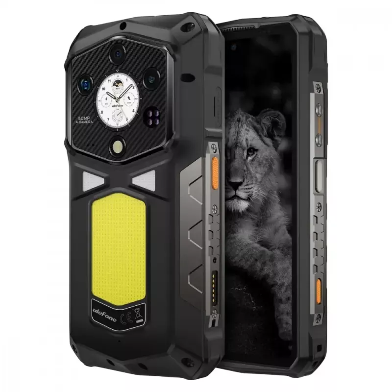 Smartphone UleFone Armor 29 Pro 5G 16/512GB negro, robusto 5G, 16GB RAM, 512GB almacenamiento