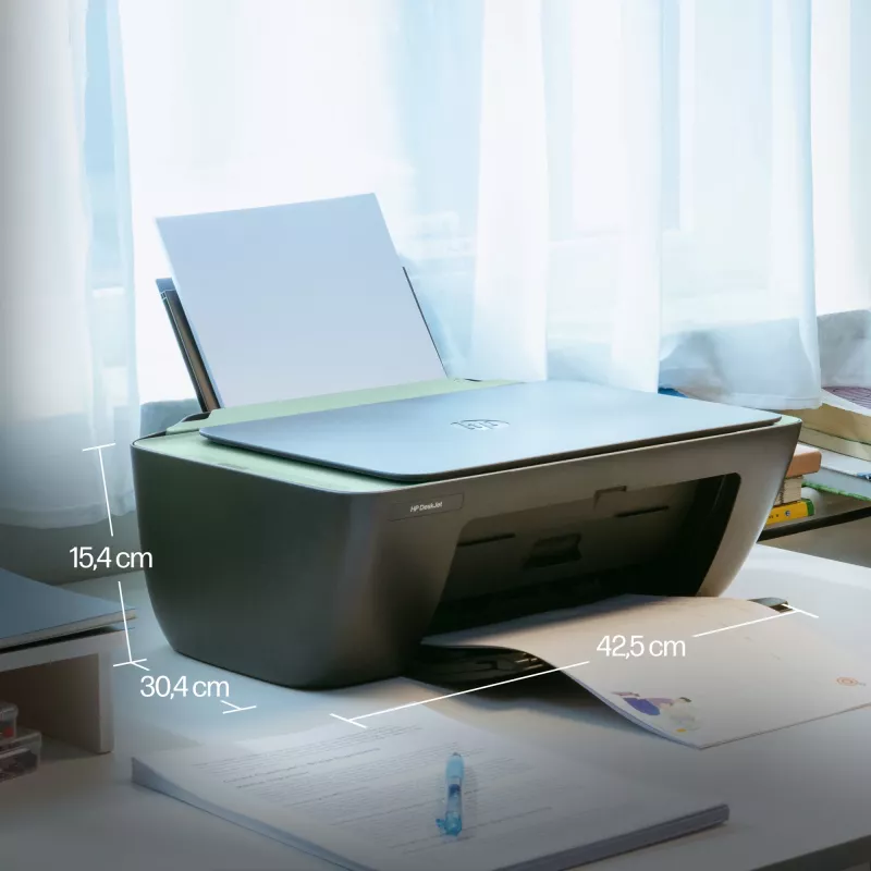 Impresora multifunción de inyección de tinta HP DeskJet 2923 — color, Wi‑Fi, A4, 4800x1200 DPI