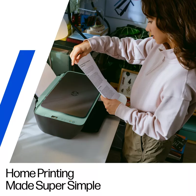 Impresora multifunción de inyección de tinta HP DeskJet 2923 — color, Wi‑Fi, A4, 4800x1200 DPI
