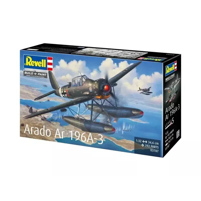 Maqueta de plástico REVELL ARADO AR 196A-3 hidroavión a escala 1:32