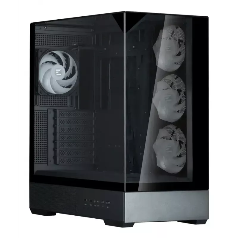 Caja de PC Zalman P40 Prism Plus Midi Tower negra
