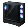 Caja de PC Zalman P40 Prism Plus Midi Tower negra