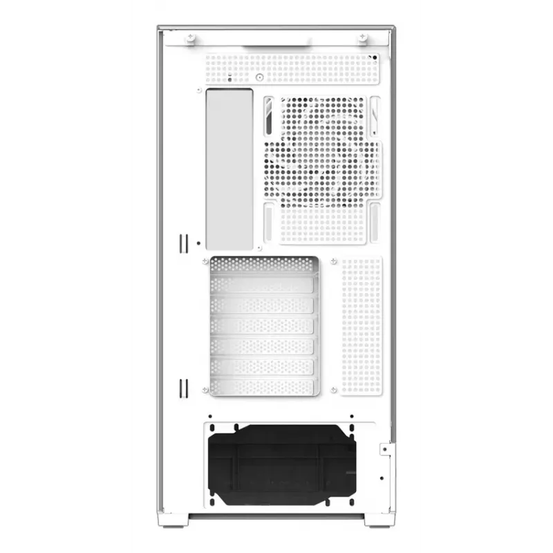 Caja de PC Zalman P40 Prism Plus Midi Tower blanca