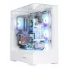 Caja de PC Zalman P40 Prism Plus Midi Tower blanca