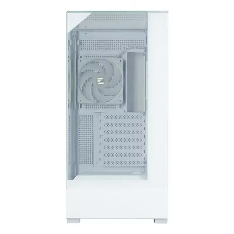 Caja de PC Zalman P40 Prism Plus Midi Tower blanca