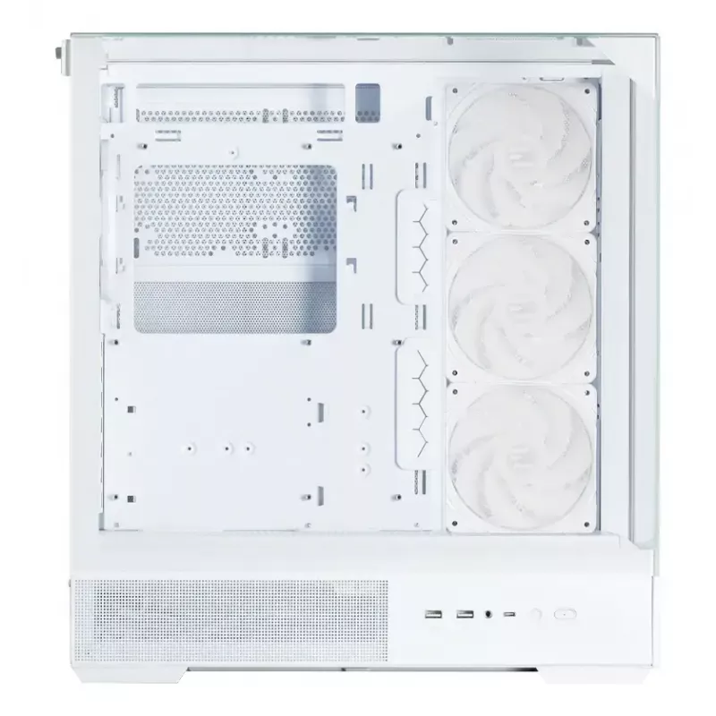 Caja de PC Zalman P40 Prism Plus Midi Tower blanca