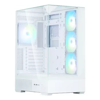 Caja de PC Zalman P40 Prism Plus Midi Tower blanca
