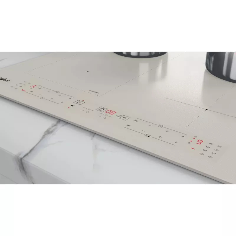 Placa de inducción integrable Whirlpool WLB6860NE/S plata 4 zonas