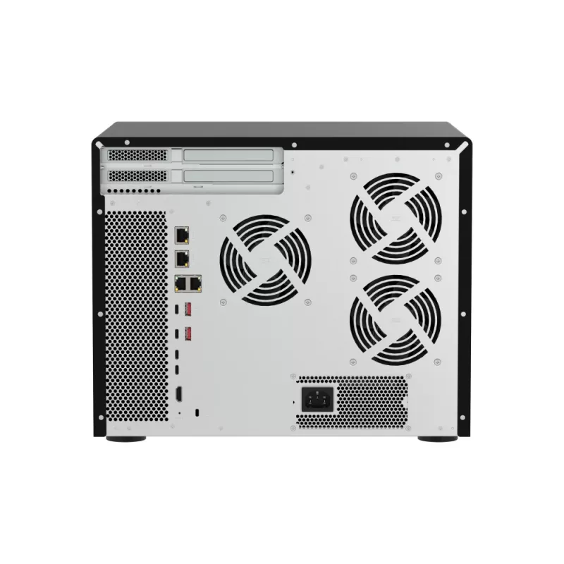Servidor NAS/almacenamiento QNAP TVS-AIH1688ATX-U7-32G Tower 32 GB DDR5 0 TB QuTS hero Black