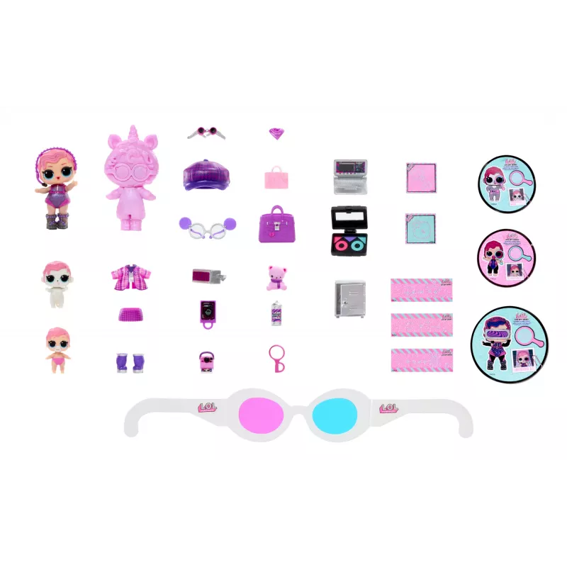 Mini muñeca L.O.L. Surprise! Eye Spy Ultimate Unboxing multicolor