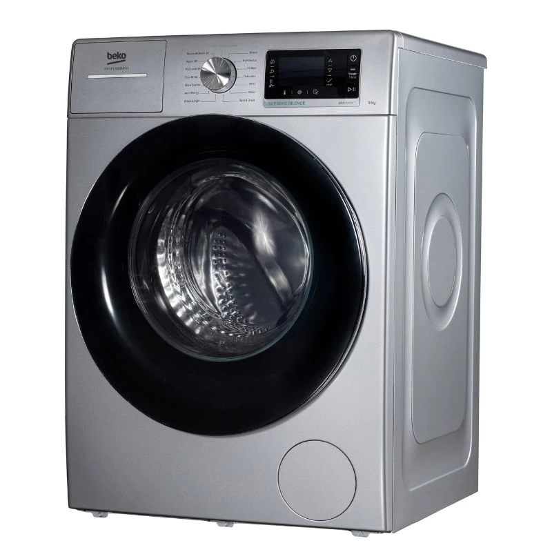 Lavadora de carga frontal BEKO AWB 912S/PRO BP – 9 kg, 1200 rpm, acero inoxidable