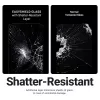 Protector de pantalla de cristal templado Crong EasyShield 2-Pack Full Glue para iPhone 16e / iPhone 14 / iPhone 13 / iPhone 13 Pro, aluminosilicato, brillante