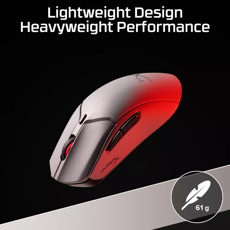 HyperX Pulsefire Haste 2 Pro - ratón gaming inalámbrico 4K