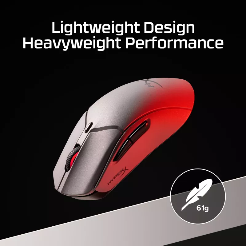 HyperX Pulsefire Haste 2 Pro - ratón gaming inalámbrico 4K