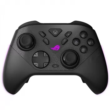 Mando ASUS ROG Raikiri II XBox WL — Bluetooth, RF, USB Type-C, PC/Xbox One/Series S/X, negro, cable de 2,5 m, hasta 50 h de batería