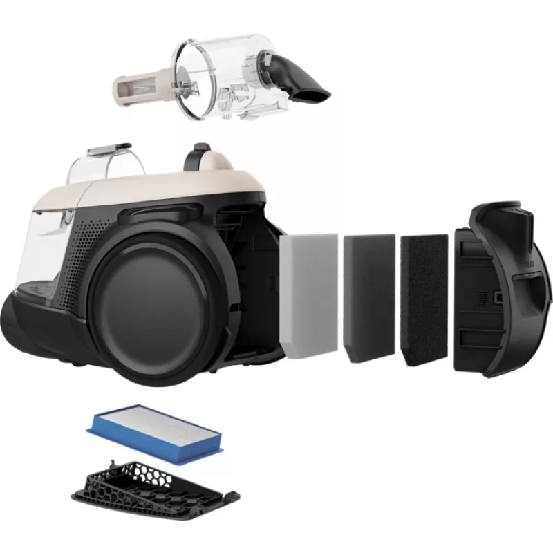 Electrolux EL61H4SW negro, blanco