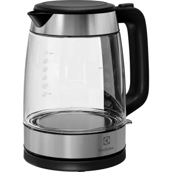 Hervidor eléctrico Electrolux E4GK1-4GB 1,7 L 2200 W negro, acero inoxidable, transparente