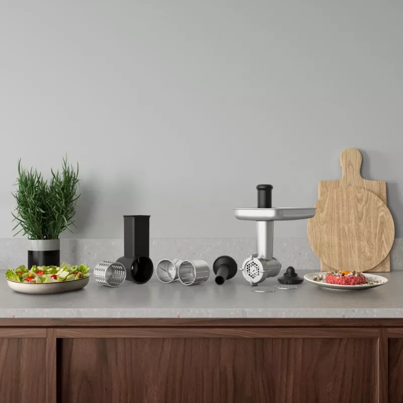 Robot de cocina Electrolux E5KM1-6GBP 1200 W 5 L negro, gris