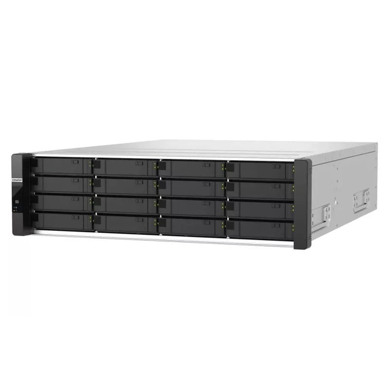 QNAP ES1686dc R2 NAS rack (3U) Intel® Xeon® D D-2142IT 48 GB DDR4 0 TB QNAP QES negro, gris