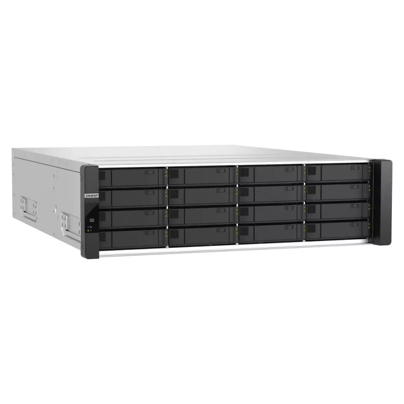QNAP ES1686dc R2 NAS rack (3U) Intel® Xeon® D D-2142IT 48 GB DDR4 0 TB QNAP QES negro, gris