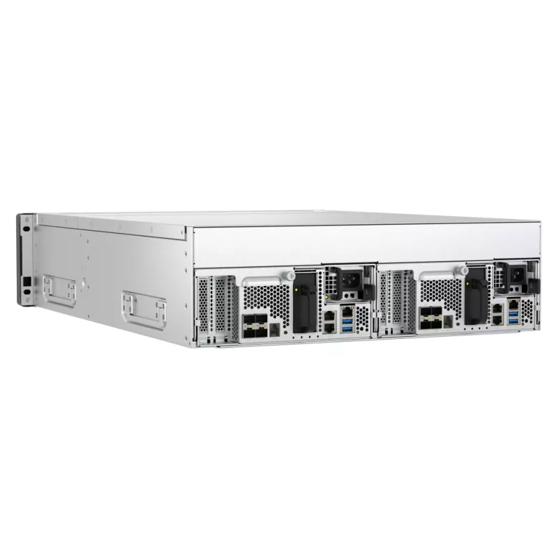 QNAP ES1686dc R2 NAS rack (3U) Intel® Xeon® D D-2142IT 48 GB DDR4 0 TB QNAP QES negro, gris