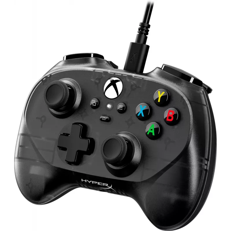 HyperX Clutch Tanto Mini WD Mando gaming, joystick, Xbox, Xbox One, con cable, USB, negro, 2,95 m