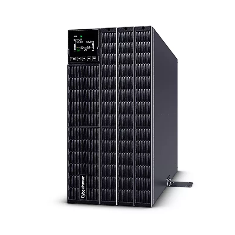 Sistema de alimentación ininterrumpida CYBERPOWER OLS6KERT5U doble conversión (online) 6 kVA / 6000 W, 9 salidas AC, torre, negro