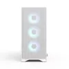 Caja para PC Fractal Design Pop 2 Air blanco TG RGB Midi Tower – ATX/Micro-ATX/Mini-ITX, cristal templado, 3 ventiladores frontales de 120 mm