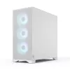 Caja para PC Fractal Design Pop 2 Air blanco TG RGB Midi Tower – ATX/Micro-ATX/Mini-ITX, cristal templado, 3 ventiladores frontales de 120 mm