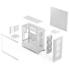 Caja para PC Fractal Design Pop 2 Air blanco TG RGB Midi Tower – ATX/Micro-ATX/Mini-ITX, cristal templado, 3 ventiladores frontales de 120 mm