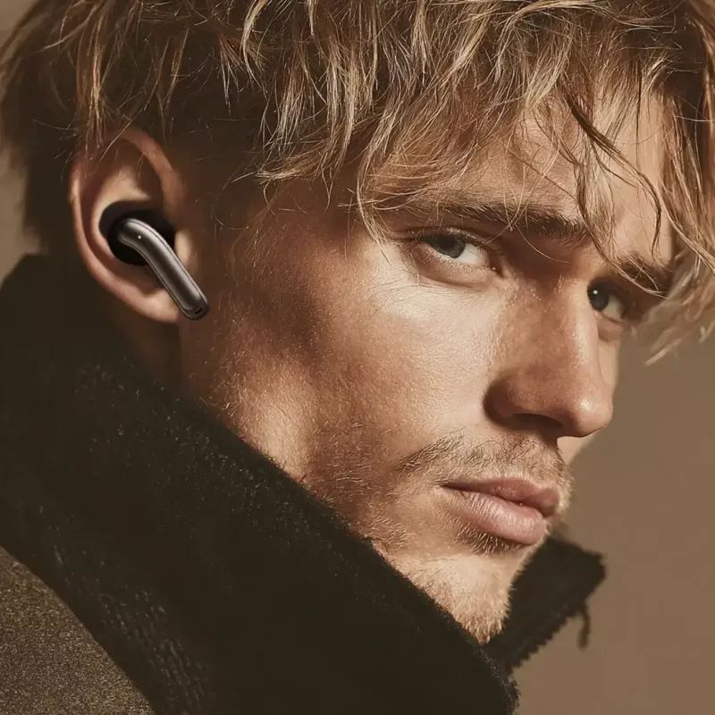 Auriculares inalámbricos in-ear Audiocore AC591 PRO — ANC híbrido, ENC, 6 micrófonos, carga USB‑C, hasta 9 h de reproducción, compatible con Tuya, negro