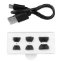 Auriculares inalámbricos in-ear Audiocore AC591 PRO — ANC híbrido, ENC, 6 micrófonos, carga USB‑C, hasta 9 h de reproducción, compatible con Tuya, negro