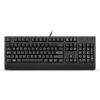 Teclado USB con cable de tamaño completo Lenovo 4Y41R64588 — inglés de EE. UU., 104 teclas, interruptores de émbolo, cable de 2 m, negro