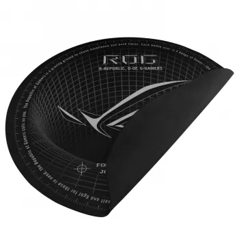 Alfombrilla protectora de suelo ASUS ROG Cosmic Mat II OS111, redonda, diámetro 117 cm, para silla gaming u oficina