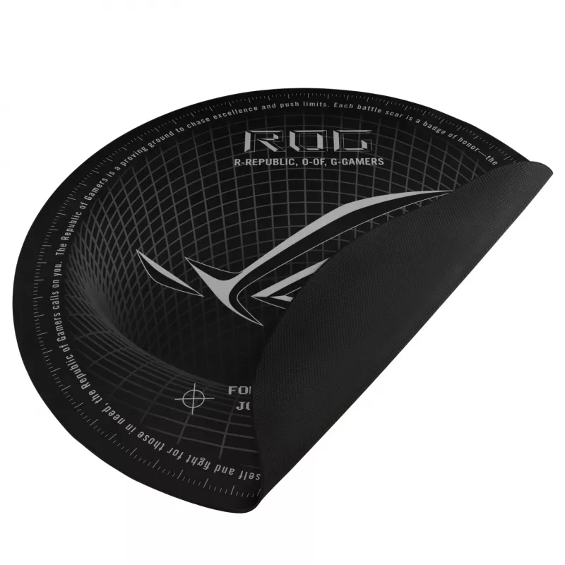 Alfombrilla protectora de suelo ASUS ROG Cosmic Mat II OS111, redonda, diámetro 117 cm, para silla gaming u oficina