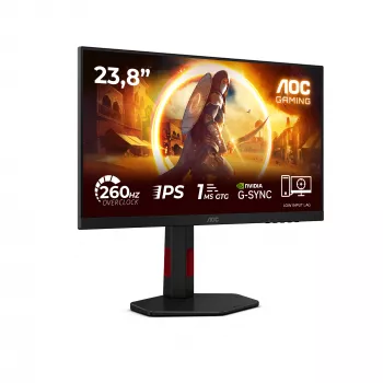 Monitor de ordenador AOC G4 24G4ZR 60,5 cm (23,8 pulgadas) 1920 x 1080 píxeles Full HD LED negro, rojo