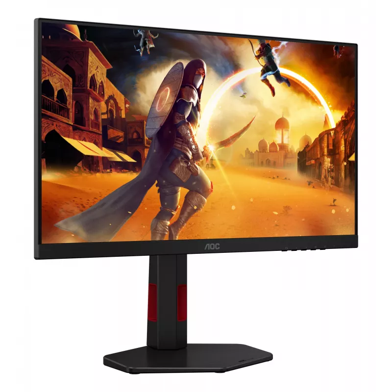 Monitor de ordenador AOC G4 24G4ZR 60,5 cm (23,8 pulgadas) 1920 x 1080 píxeles Full HD LED negro, rojo
