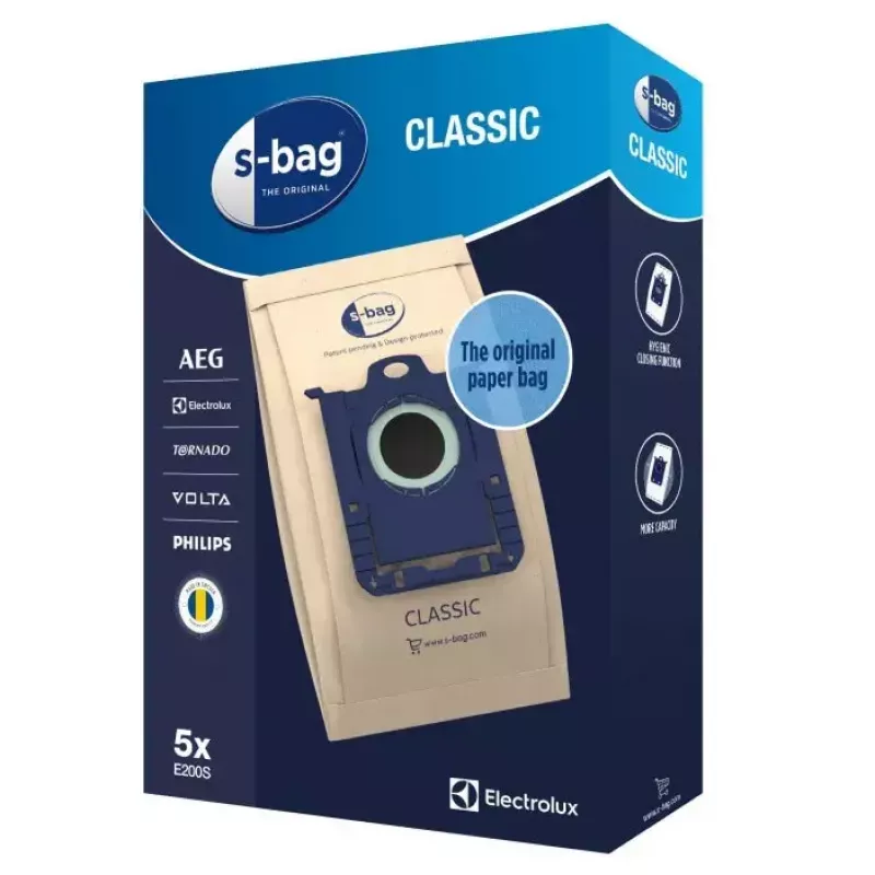 Electrolux E200S bolsas para aspiradora, 5 uds.