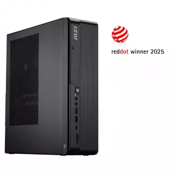 PC de sobremesa MSI PRO DP80 AI A2G-083XEU — Core Ultra 5 225, 16 GB RAM, 512 GB SSD, Intel UHD, AX211 Wi‑Fi 6E, sin sistema operativo, negro