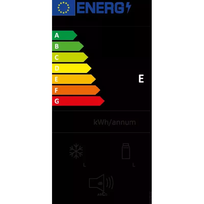 Frigorífico BEKO TS190340N combi de libre instalación, 85 l totales (73 l frigorífico / 12 l congelador), blanco, clase E, 818×475×500 mm